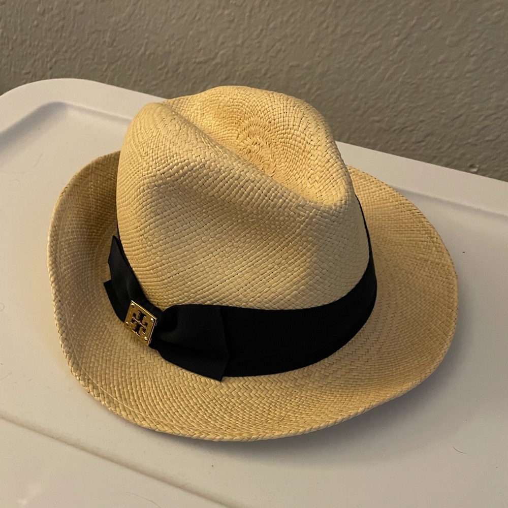 Tory Burch Straw Fedora